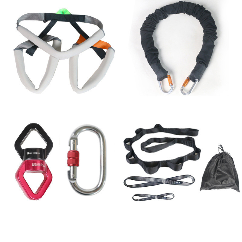 瑞爻s级室内蹦极活力带设备护腰带防瑜伽保护bungee空中勒弹力绳