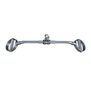 高位下拉健身房训练背大飞鸟力量练器材龙门架配件坐姿划船拉力杆