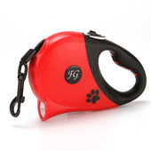 宠物用品新款 供应带灯狗狗牵引绳遛狗绳带厂家充电