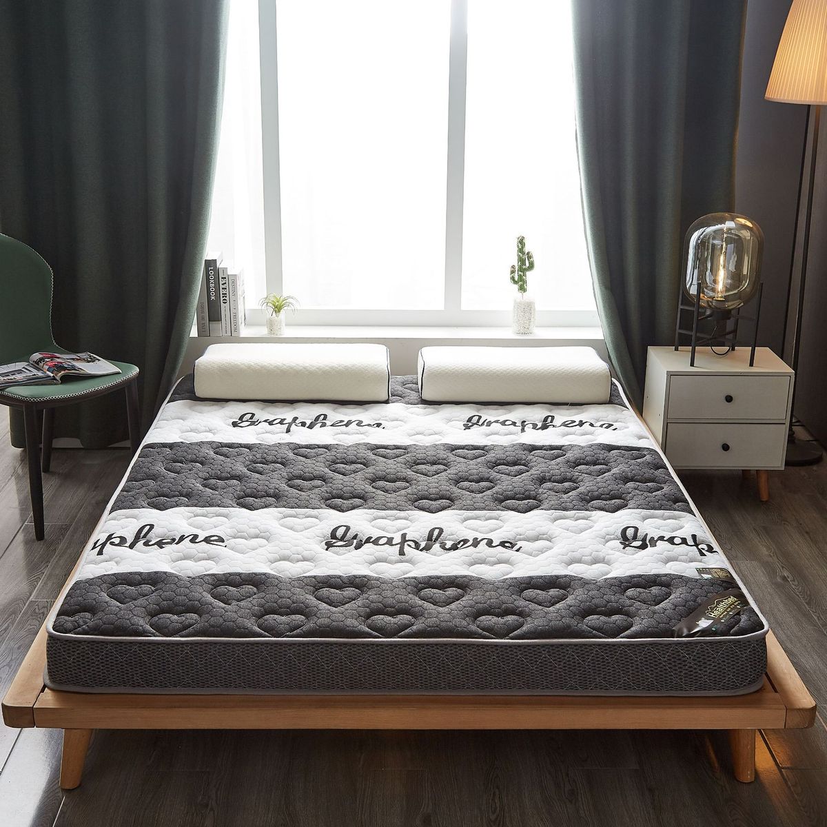 床褥棉立体床垫针织1.8m床双人可折叠榻榻米地铺垫子学生宿舍单人