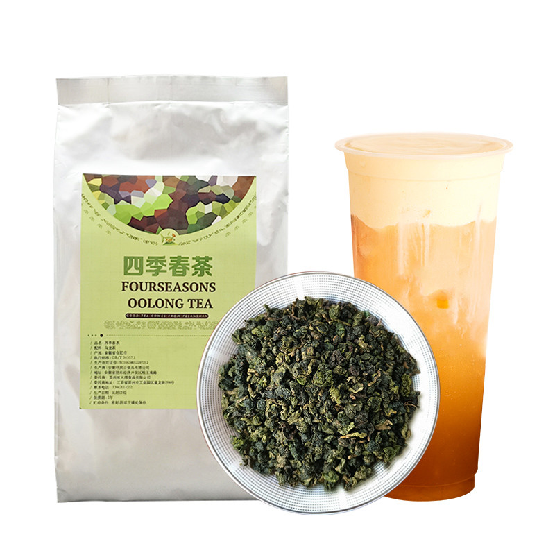 冰火湾一点.四季春茶奶茶店专用乌龙茶奶盖茶珍珠奶茶原料