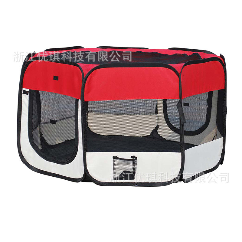 新款猫窝狗围栏八角笼宠物室内外出小型犬加厚专用大号狗窝可拆洗