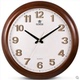 客厅时钟静音木挂钟PW1893 17英寸实木挂表欧式 霸王实木钟表14