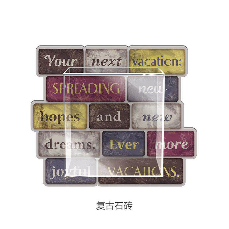 粘贴简约透明收纳盒遥控器壁挂式创意收纳架家居置物架源头厂家