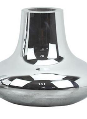 克罗拉轻奢创意餐桌玻璃花器电镀茶几样板间软装饰品客厅家居摆件