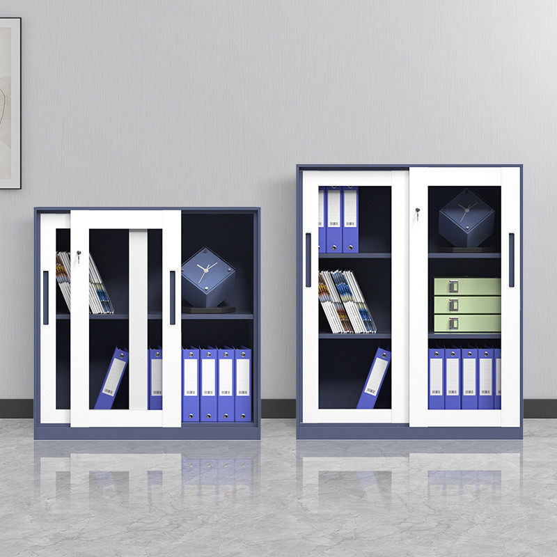 办公家具文件柜钢制加宽铁皮储物柜档案柜资料柜三层移门矮柜带锁,电子/电工,接线端子,淘宝优惠券,粉丝福利购,淘宝优惠卷