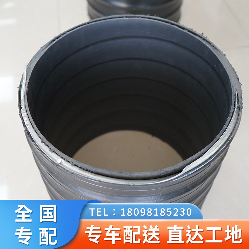 hdpe双平壁塑钢缠绕管平双壁缠绕管hdpe中空壁塑钢缠绕管排水管