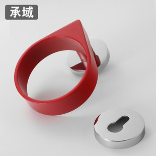 新中式门锁室内卧室房间门锁内门锁静音磁吸执手锁木门锁分体门锁