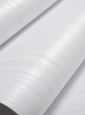 加厚自粘墙纸纯白色家具翻新贴纸装饰防水桌面贴橱柜衣柜门木凌之