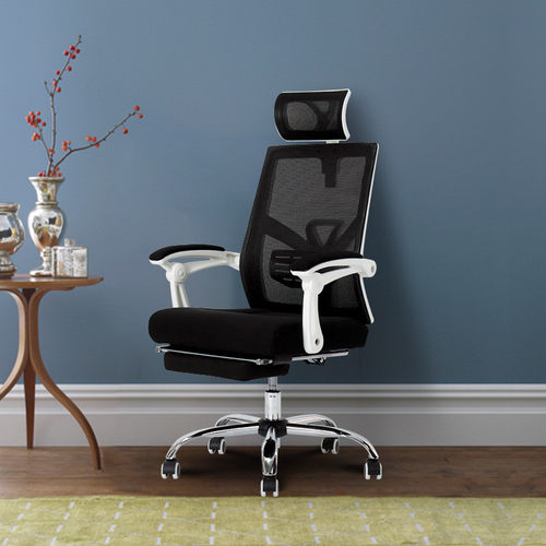 厂家供应可躺员工椅网布人体工学电脑椅午休办公椅厂家