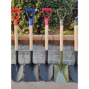 锰钢铁铲钢锹园艺木把小铁锹铲雪铁锨挖土植树农工具园林种花铲子