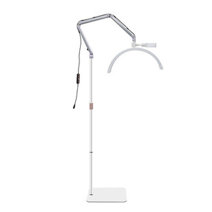 16寸落地美容灯升级款摇臂支架美甲睫毛遥控可调色温美容补光灯