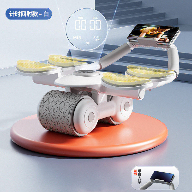 健腹轮计数自动回弹收卷腹运动撑家用肘腹肌滚轮健身器材,运动/瑜伽/健身/球迷用品,健腹轮/健腹器,淘宝优惠券,粉丝福利购,淘宝优惠卷