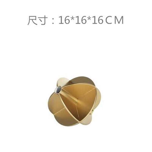 北欧式样板房客厅金属烤漆花瓶会所花器摆件古典别墅花插软装饰品