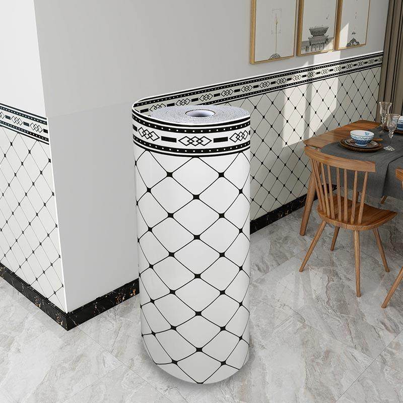 墙纸自粘防水防潮墙围墙裙壁纸仿瓷砖墙贴大理石墙面装饰翻新贴纸,家居饰品,瓷砖贴,淘宝优惠券,粉丝福利购,淘宝优惠卷