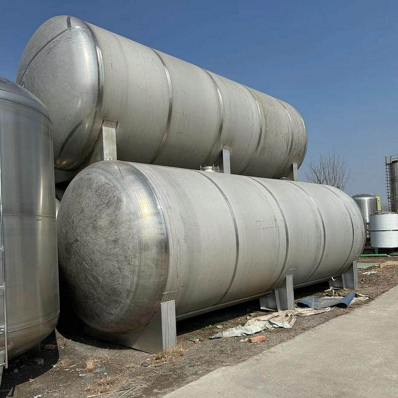 大容量卧式316l不锈钢酒罐油罐酒器储液体密封罐化工不锈钢储存罐