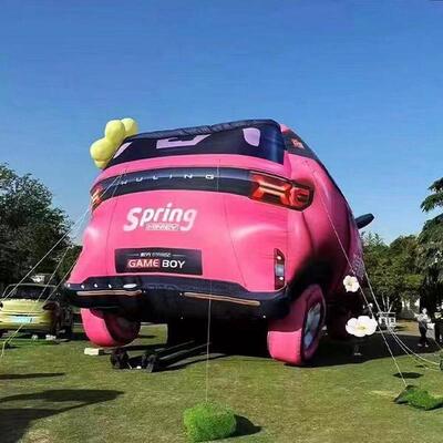 充气汽车气模假人目标靶标aeb碰撞试验车尾部suv仿真假模型定制