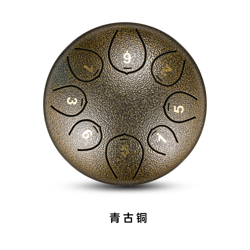 音无忧鼓钢舌鼓6寸8空灵鼓空靈鼓儿童手碟鼓打击乐器空灵鼓