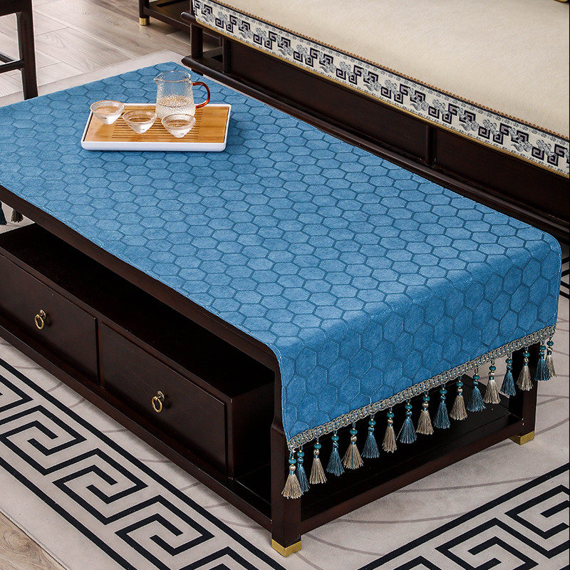 51n餐桌布茶几电视柜桌布布艺长方形台布新中式圆形简约禅意盖,居家布艺,桌布,淘宝优惠券,粉丝福利购,淘宝优惠卷