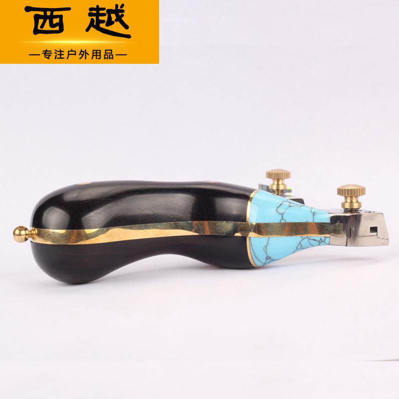 新款乘风户外弓皮扁快压惊魂弓批发纯铜拼接竞技扁皮紫光檀乘风