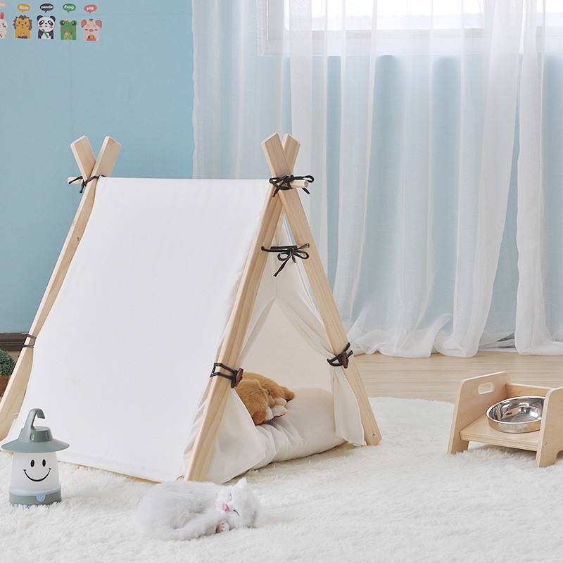 可拆洗狗窝帐篷金毛泰迪贵宾中小型犬狗宠物窝猫窝猫用品冬天