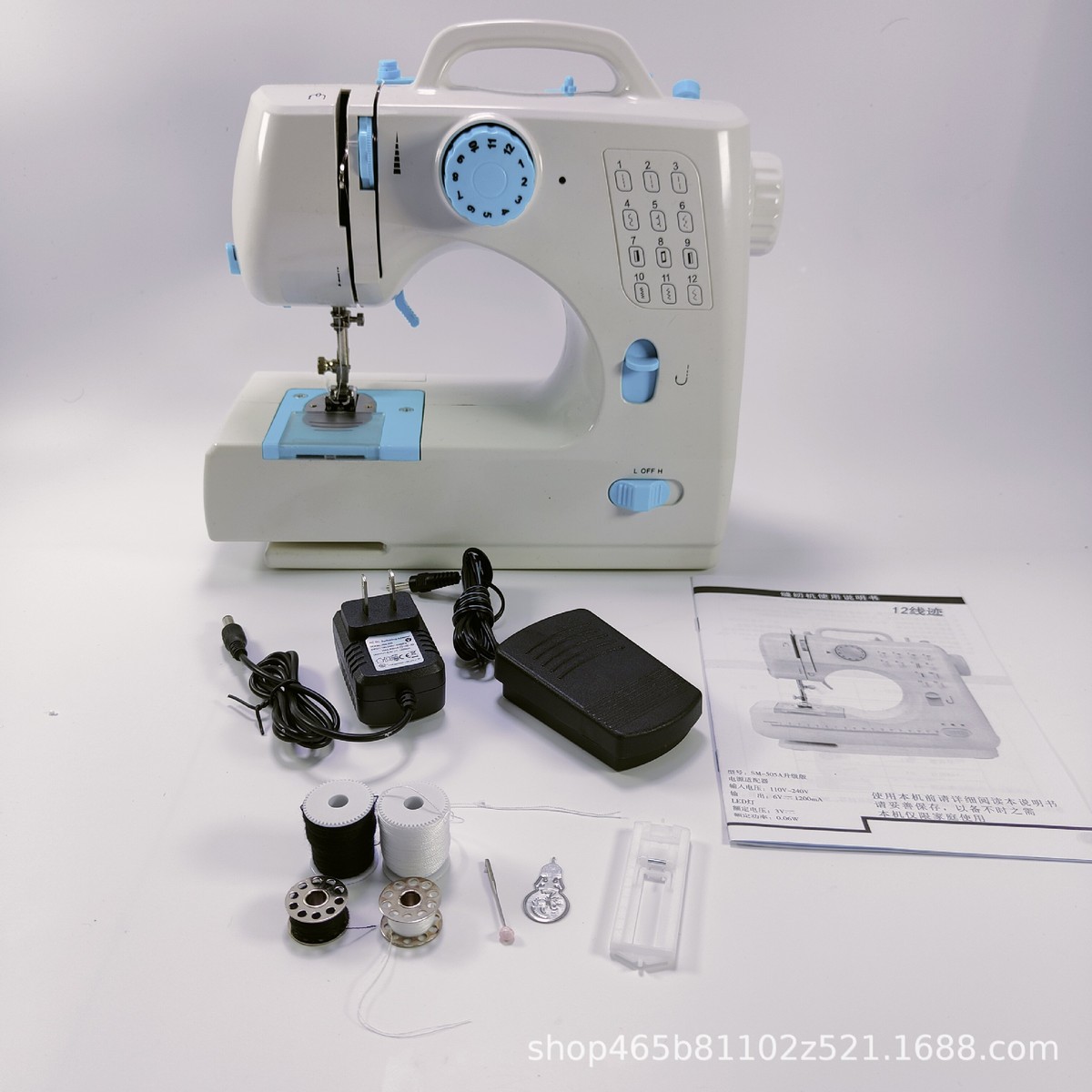 508a锁边家用迷你微型代发多功能全自动插电使用吃厚款缝纫机小型