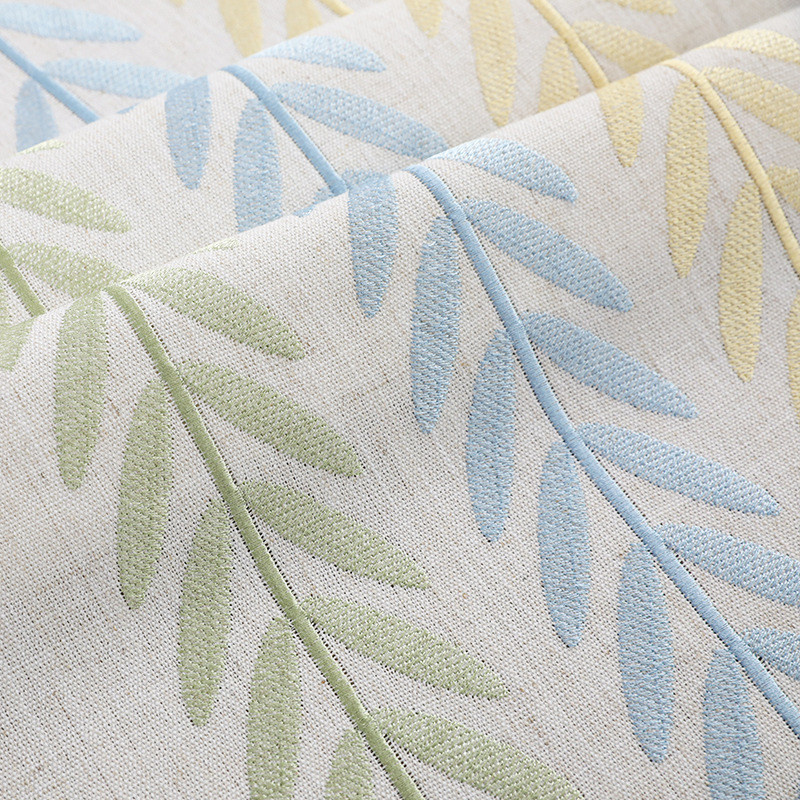 麦穗绣花台布桌布ins靠枕套长方形桌布现代防尘布厂家现货供应