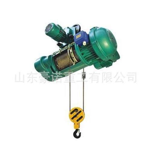 钢丝绳电动葫芦加工起重1吨2吨5吨cd型单速双速定制葫芦电动葫芦
