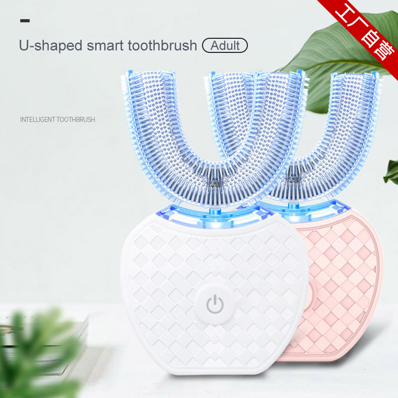 V-WHITE Electric Toothbrush - Ultrasonic U-Shaped Toothbrush
