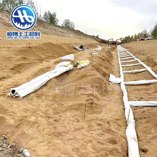 塑料排水盲沟管包布盲管高密度小区绿化150mmhdpe公路聚乙烯盲沟