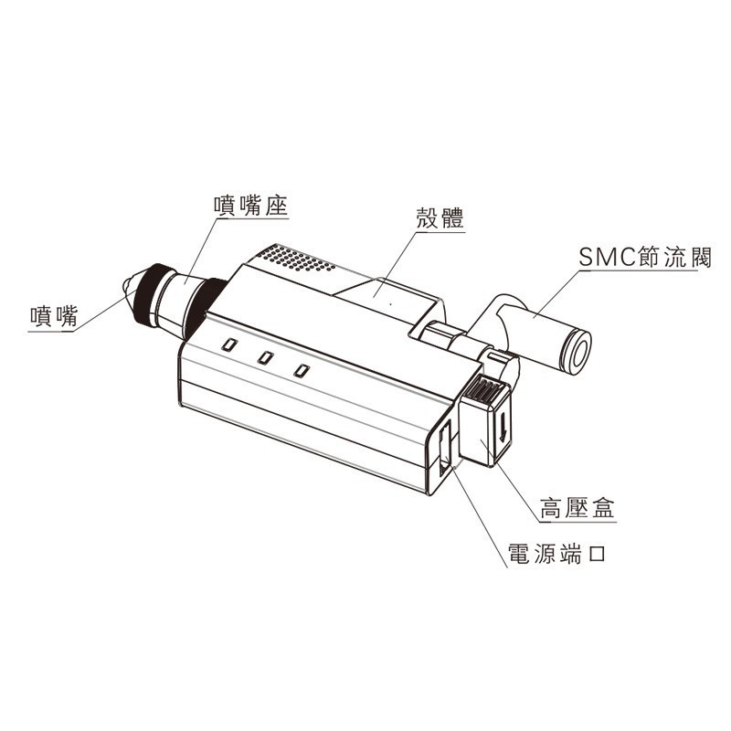 热销【凯仕德/KESD】除静电离子风嘴KZ-10C高频离子风咀防静电