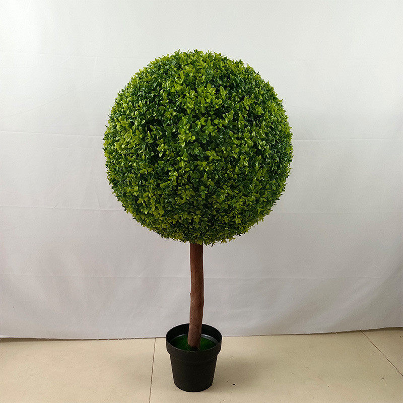 仿真草球树仿真杨梅室内装饰球树仿真绿植盆景叶草家居软装