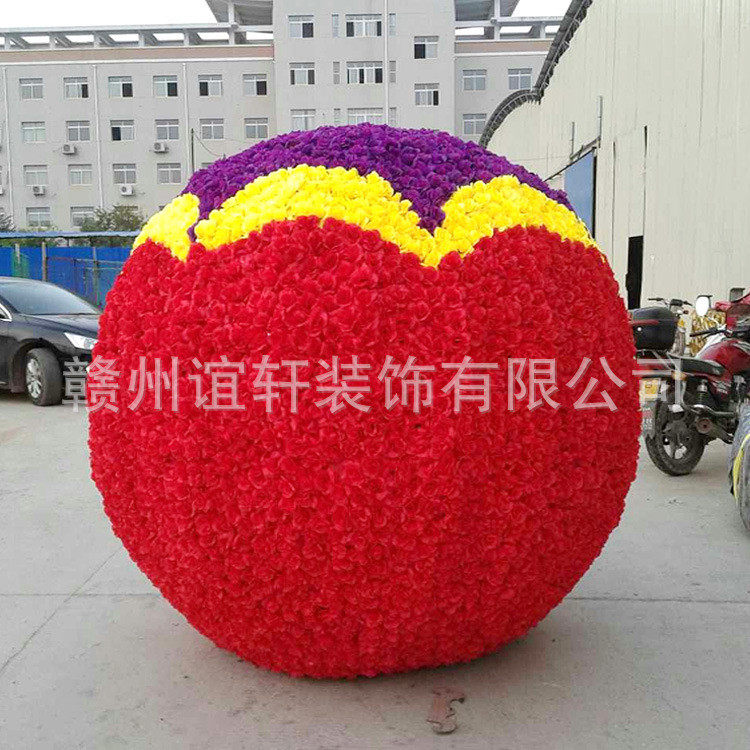 商业美陈装饰中庭吊饰商场开业绢花造型花球布置园林景观绢装饰,节庆用品/礼品,拉花,淘宝优惠券,粉丝福利购,淘宝优惠卷
