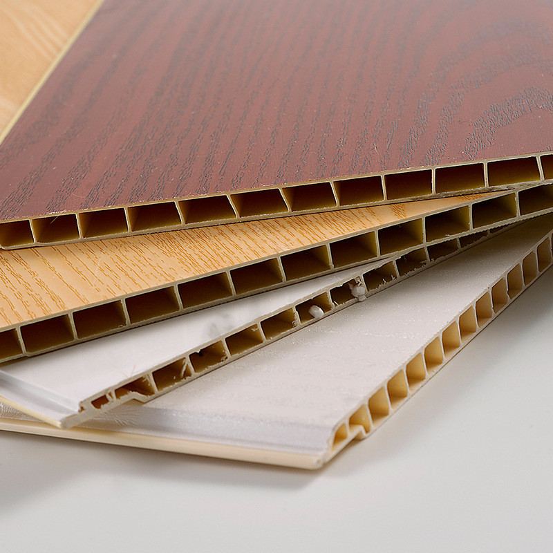 护墙板卧室客厅石塑竹木纤维集成墙板吊顶全屋快装pvc扣板