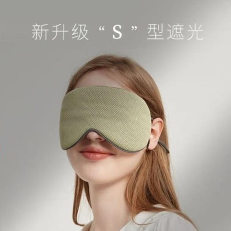 双面遮光眼罩女四季轻薄不压眼挂耳式透气舒服睡觉缓解疲劳眼睛罩