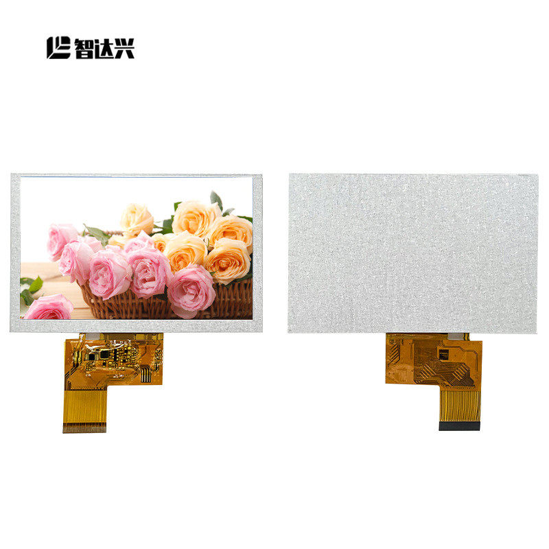 热销5寸lcd显示屏tft彩屏模组触摸屏原厂供应高清800*480液晶屏现