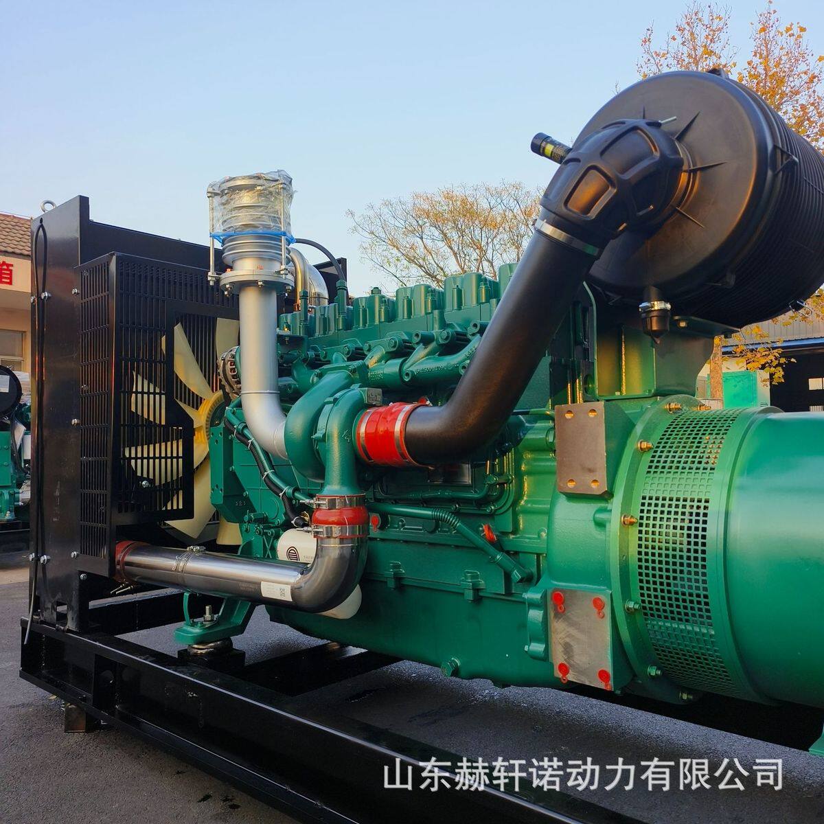 潍柴200千瓦动力发电机组工地大功率用低噪音发电机工程备用发电