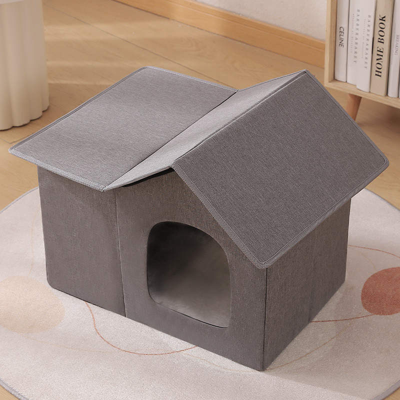 户外款大空间可折叠猫窝封闭式猫房子爆防雨猫屋猫房子猫别墅