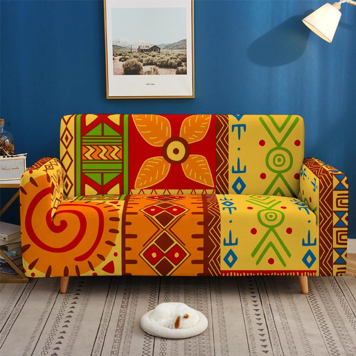 弹力全包沙发套波西米亚多人组合沙发罩沙发套懒人批发