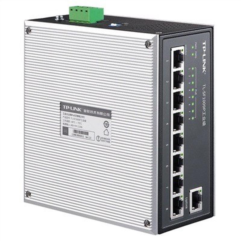 TP-LINK/普联工业以太网POE交换机TL-SF1009P工业级