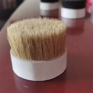 厂家刷44mm动物猪毛猪鬃毛工业用刷材料油漆涂料用供应鬃毛批发