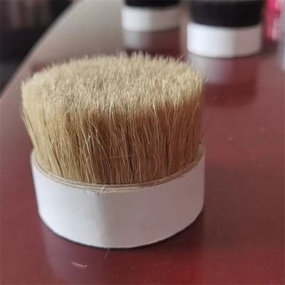厂家供应44mm动物猪毛猪鬃毛工业用刷材料鬃毛涂料用刷油漆批发