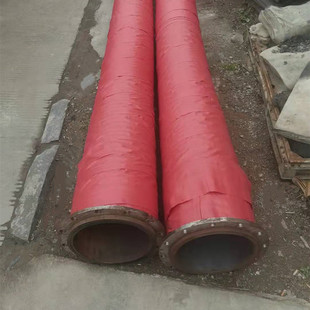 厂家直供高低压钢丝缠绕胶管排沙橡胶管机械油管红皮钢丝喷砂胶管