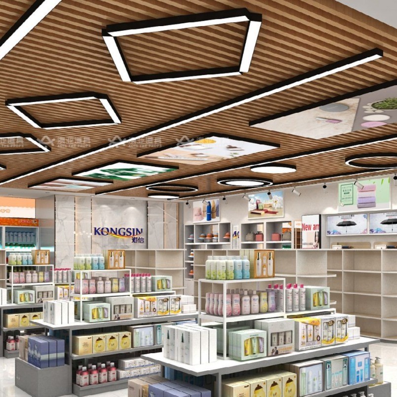 办公灯led吊线灯办公室灯长条灯商场教室餐厅灯方通灯条形灯超市