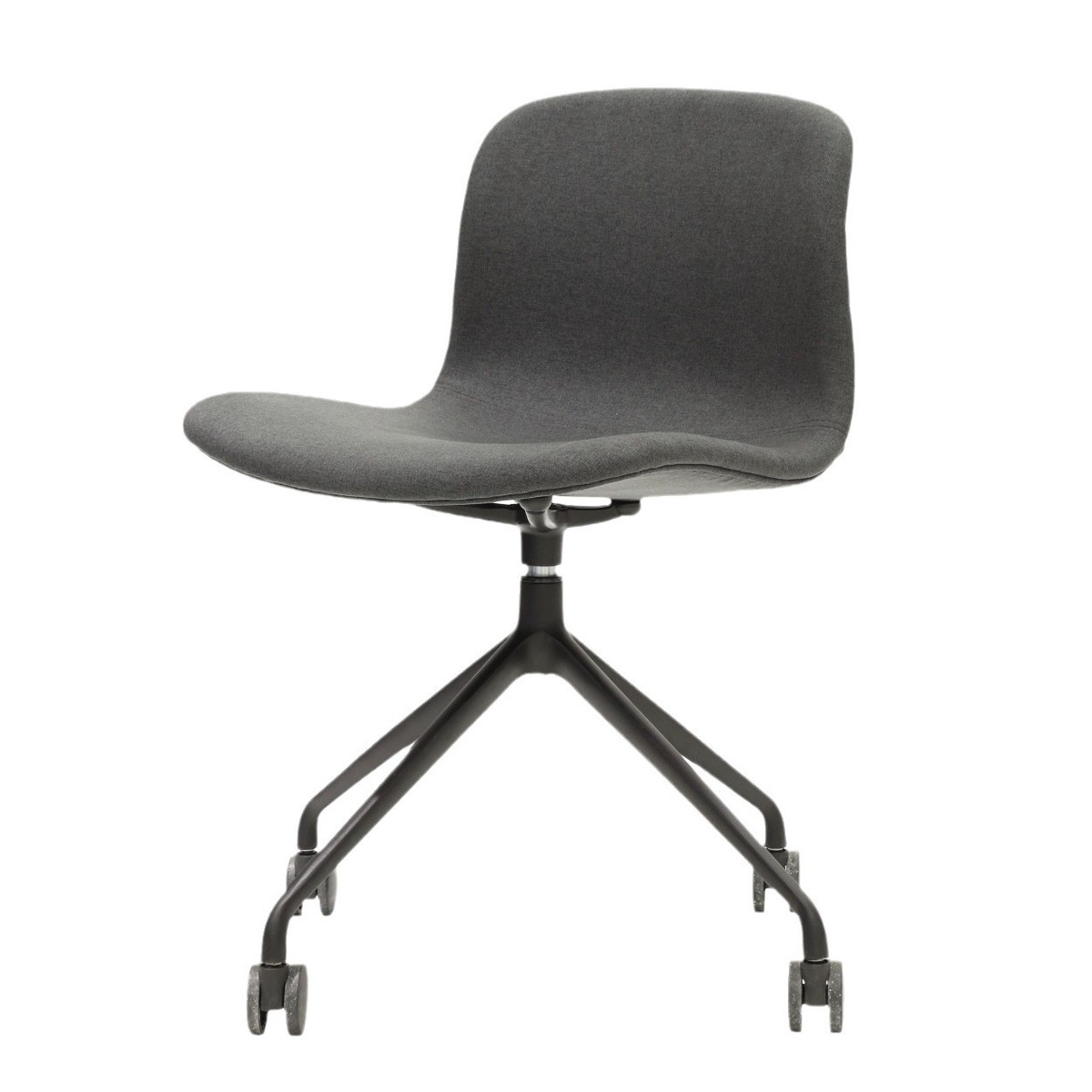 现代简约家用旋转职员办公椅人体工学舒适布艺书椅万向轮洽谈椅