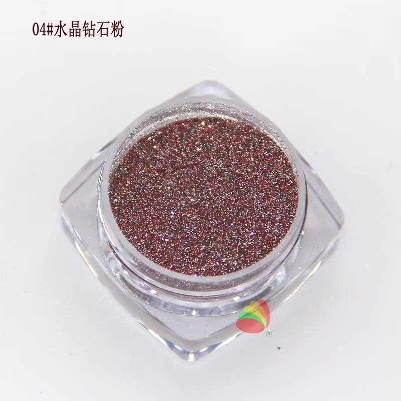 粉星光晶钻粉银钻璀璨网红涩味闪粉亮片指甲装饰品美甲水晶碎钻粉