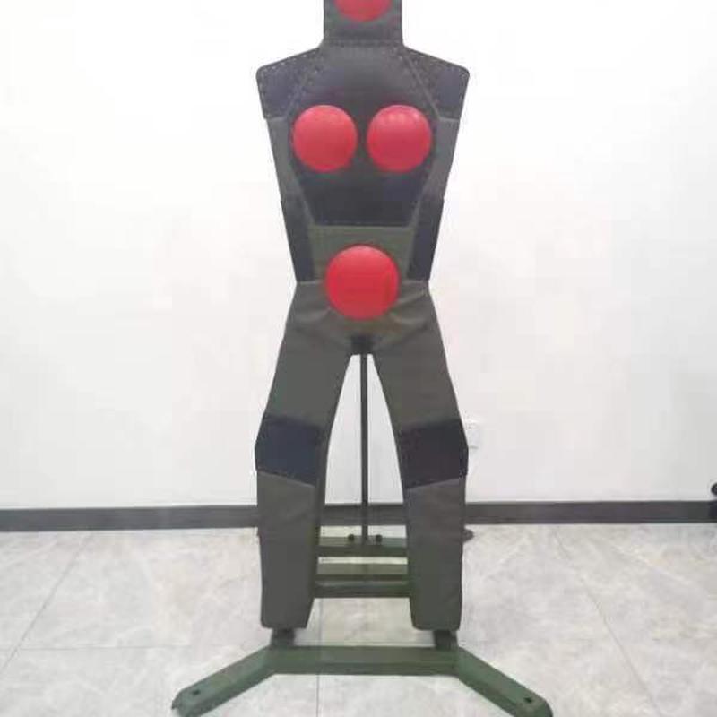 厂家供应新款人形靶人形标志人形训练靶桩总部大纲款模拟训练假人