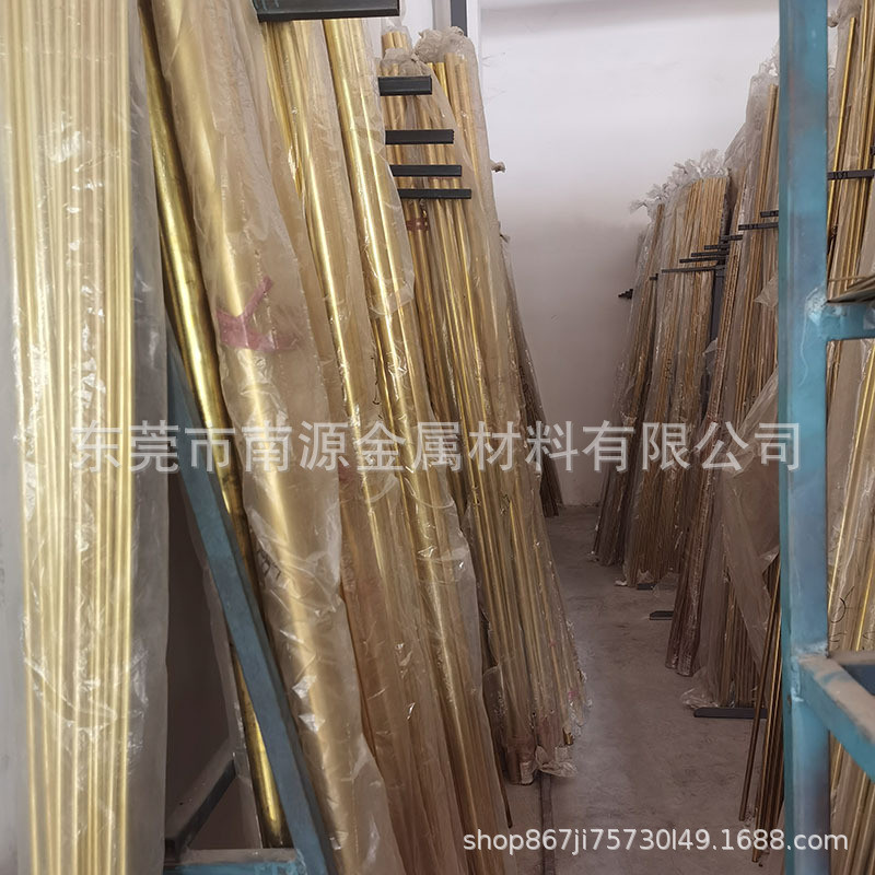 批发h59黄铜管厚壁管h62散热薄壁毛细管空心铜管圆管铜套h65铜管