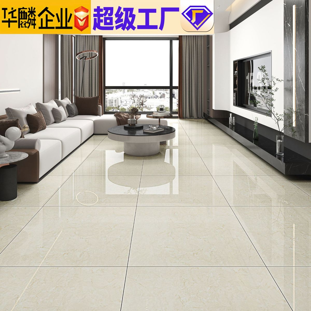 佛山厂家800x800瓷砖通体大理石客餐厅灰色地砖现代防滑简约家装