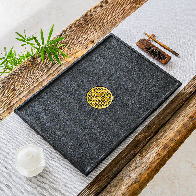8ksg批发嵌入式乌金石茶盘茶桌中间茶台面板茶几空位镶嵌式火烧石,餐饮具,茶盘,淘宝优惠券,粉丝福利购,淘宝优惠卷